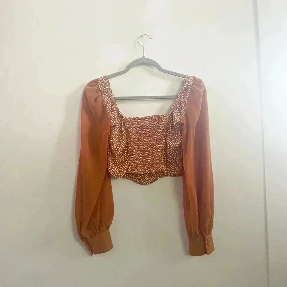 Urban outfitters polka dot crop top - Picture 4 of 5